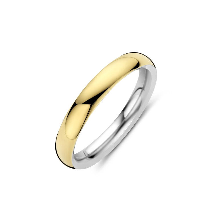 geel/wit goud trouwring Classic Love Collection - 32035 - #2 geel/wit goud trouwring Classic Love Collection - 32035 - #2