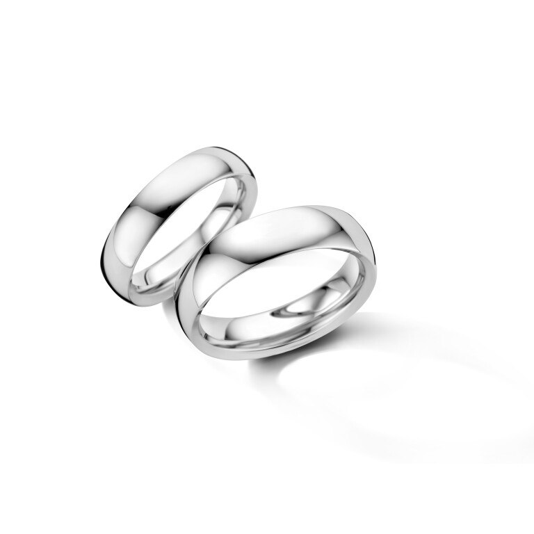 witgoud trouwring Classic Love Collection - 28060 CB-AIA1-5IF8 - #4 witgoud trouwring Classic Love Collection - 28060 CB-AIA1-5IF8 - #4