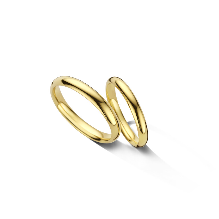 geelgoud trouwring Classic Love Collection - 29030 CB-3X15-Y69Y - #5 geelgoud trouwring Classic Love Collection - 29030 CB-3X15-Y69Y - #5