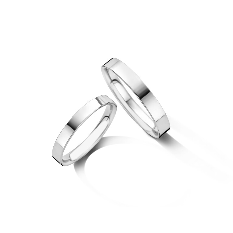 platina trouwring Classic Love Collection - 31135 CB-4YCF-DVCI - #4 platina trouwring Classic Love Collection - 31135 CB-4YCF-DVCI - #4