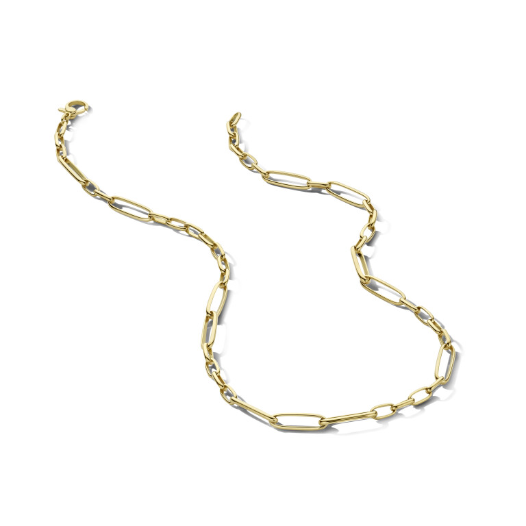 geelgoud schakel collier Schaap en Citroen Essentials - #2 geelgoud schakel collier Schaap en Citroen Essentials - #2