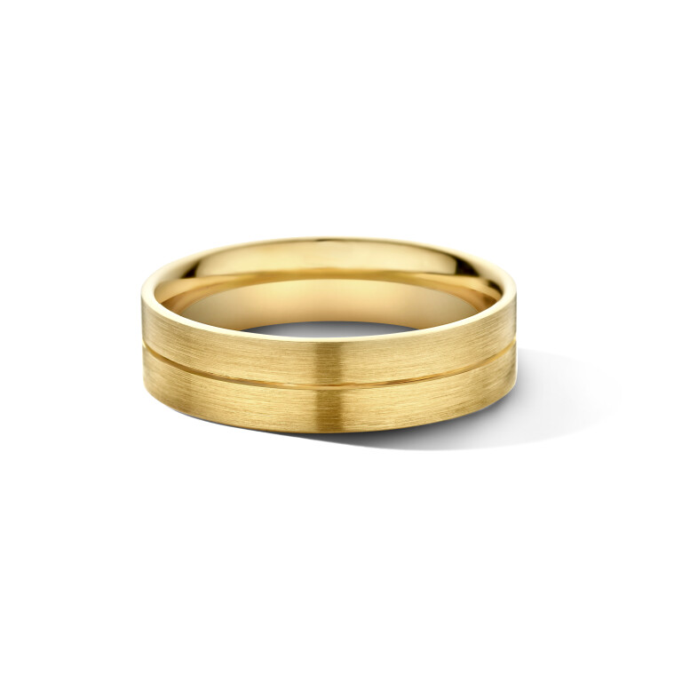 geelgoud trouwring Classic Love Collection - 31160 - #5 geelgoud trouwring Classic Love Collection - 31160 - #5