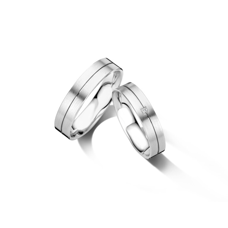 witgoud trouwring Classic Love Collection - 31150 CB-GV3X-CXZA - #6 witgoud trouwring Classic Love Collection - 31150 CB-GV3X-CXZA - #6