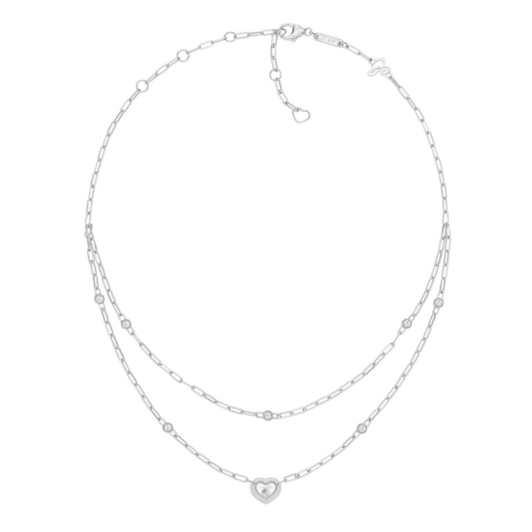 Chopard Happy Diamonds Icons Heart Colliers witgoud met diamant - 81A054-1221 - #4 Chopard Happy Diamonds Icons Heart Colliers witgoud met diamant - 81A054-1221 - #4