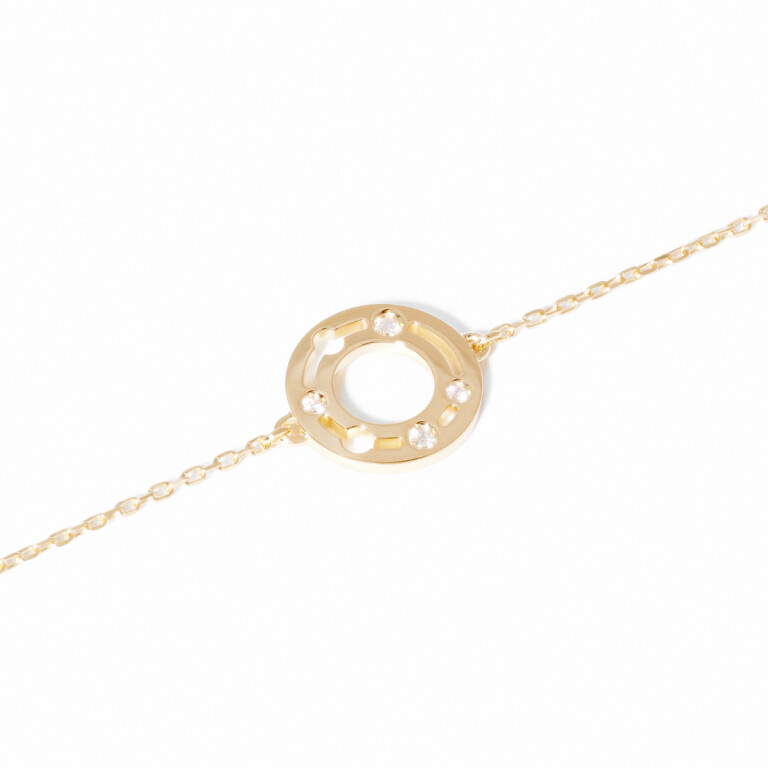 dinh van Pulse armband geelgoud met diamant - 328611 - #2 dinh van Pulse armband geelgoud met diamant - 328611 - #2