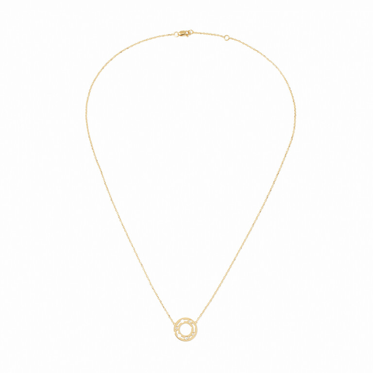 dinh van Pulse collier geelgoud met diamant - 628411 - #2 dinh van Pulse collier geelgoud met diamant - 628411 - #2