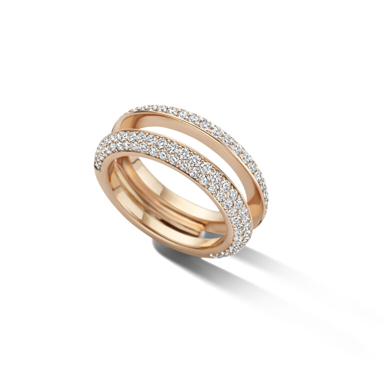 roodgoud ring met diamant SC Highlights Diamonds - #1 roodgoud ring met diamant SC Highlights Diamonds - #1