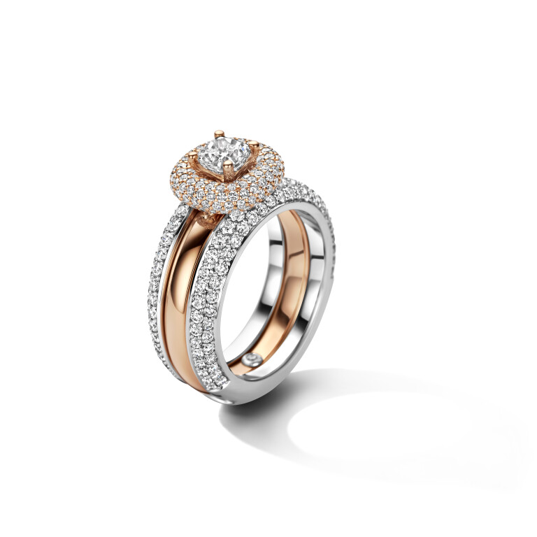 witgoud ring met diamant Schaap en Citroen Diamonds - #6 witgoud ring met diamant Schaap en Citroen Diamonds - #6