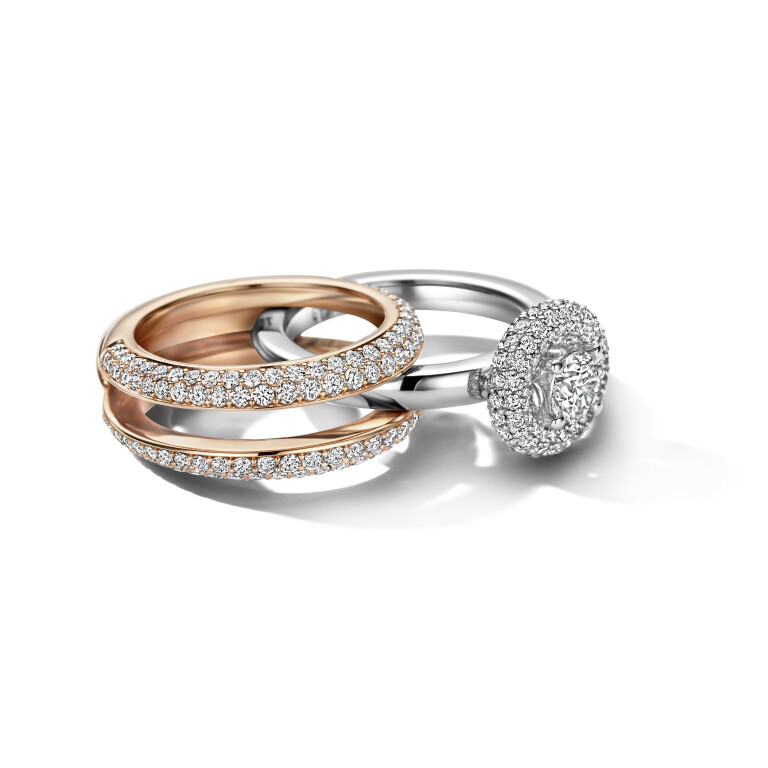 witgoud ring met diamant Schaap en Citroen Diamonds - #7 witgoud ring met diamant Schaap en Citroen Diamonds - #7