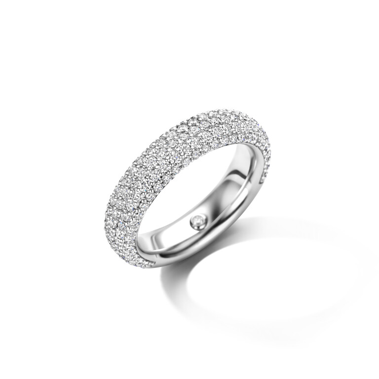 witgoud ring met diamant Schaap en Citroen Diamonds - #1 witgoud ring met diamant Schaap en Citroen Diamonds - #1