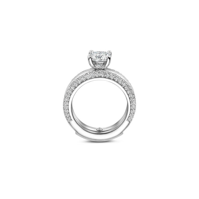 witgoud ring met diamant Schaap en Citroen Diamonds - #8 witgoud ring met diamant Schaap en Citroen Diamonds - #8