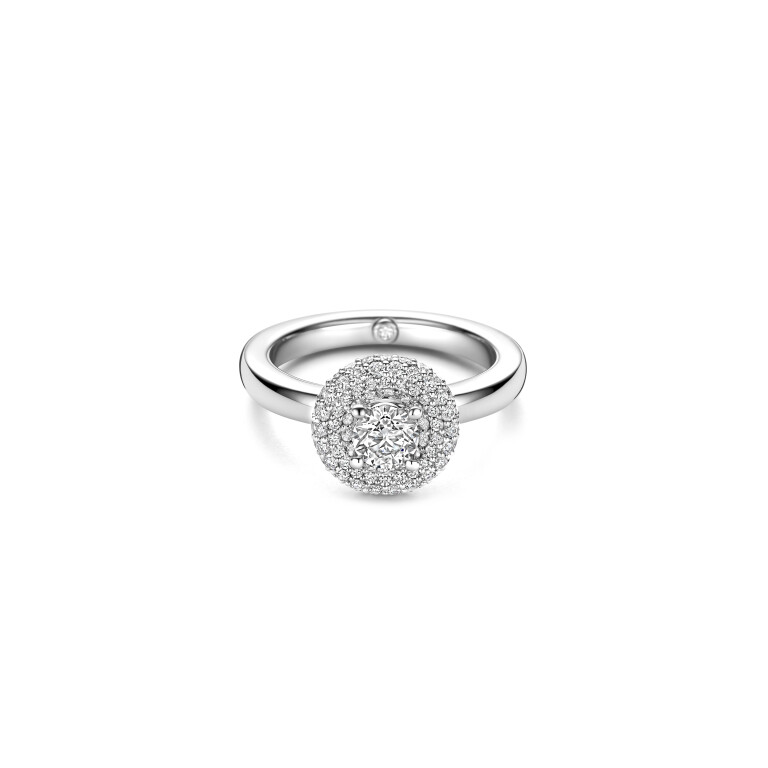 witgoud ring met diamant Schaap en Citroen Diamonds - #3 witgoud ring met diamant Schaap en Citroen Diamonds - #3