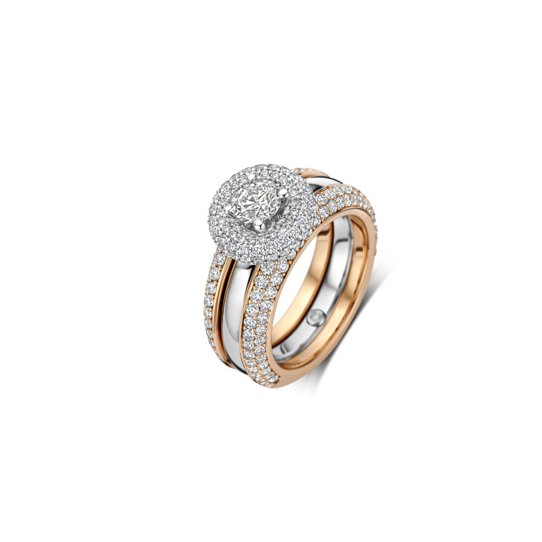 witgoud ring met diamant Schaap en Citroen Diamonds - #10 witgoud ring met diamant Schaap en Citroen Diamonds - #10