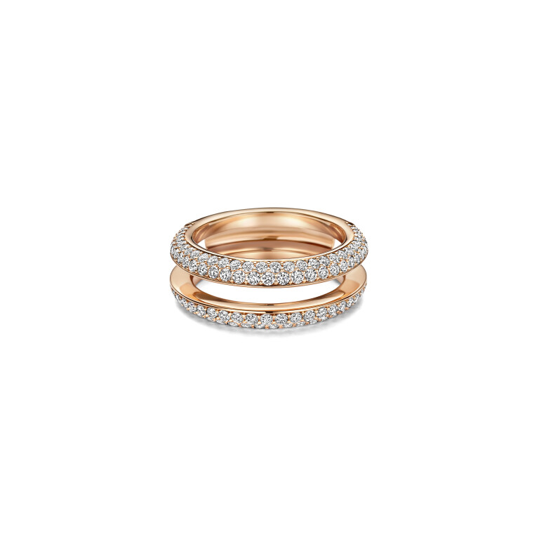 roodgoud ring met diamant SC Highlights Diamonds - #3 roodgoud ring met diamant SC Highlights Diamonds - #3