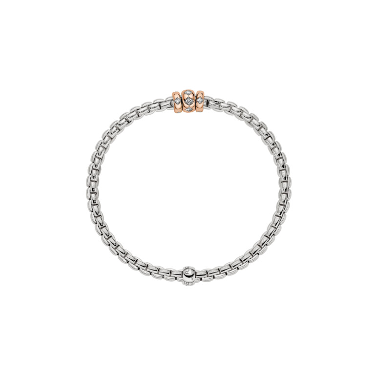 Fope Eka Armbanden rosé/wit goud met diamant - 73101B3_PB_B_RRR_00S - #4 Fope Eka Armbanden rosé/wit goud met diamant - 73101B3_PB_B_RRR_00S - #4