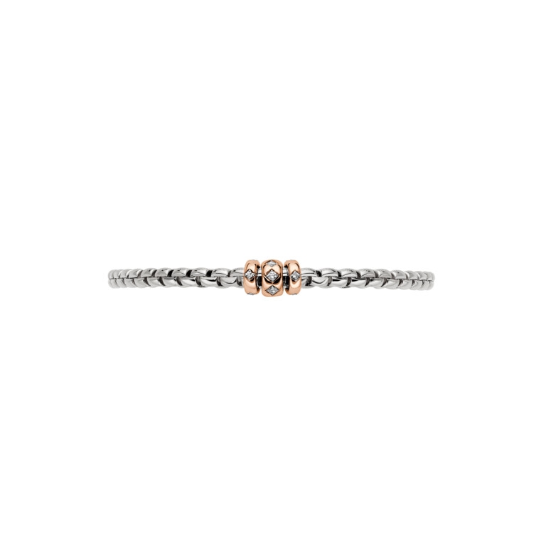 Fope Eka Armbanden rosé/wit goud met diamant - 73101B3_PB_B_RRR_00S - #5 Fope Eka Armbanden rosé/wit goud met diamant - 73101B3_PB_B_RRR_00S - #5