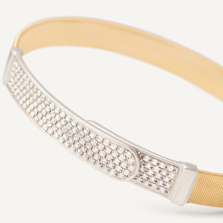 Marco Bicego Masai armband geel/wit goud met diamant - SG44_B1 - #3 Marco Bicego Masai armband geel/wit goud met diamant - SG44_B1 - #3