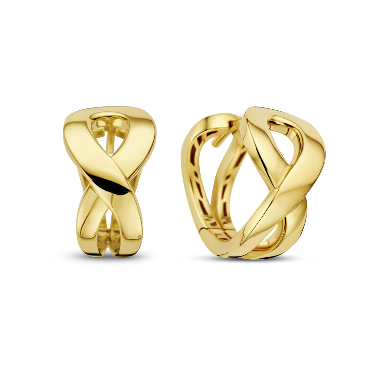 geelgoud oorringen Schaap en Citroen Essentials - #3 geelgoud oorringen Schaap en Citroen Essentials - #3