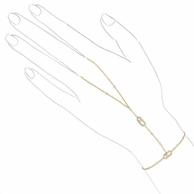 Messika Move Uno armband roodgoud met diamant - 12021-PG - #3 Messika Move Uno armband roodgoud met diamant - 12021-PG - #3