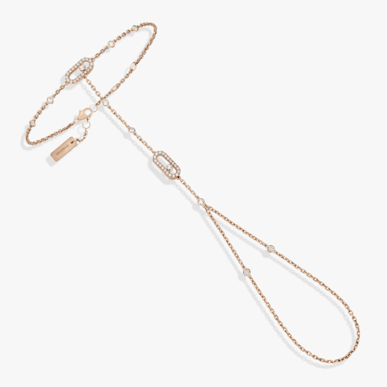 Messika Move Uno armband roodgoud met diamant - 12021-PG - #1 Messika Move Uno armband roodgoud met diamant - 12021-PG - #1