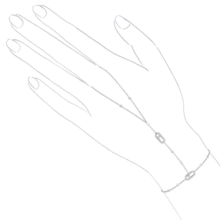 Messika Move Uno armband witgoud met diamant - 12021-WG - #1 Messika Move Uno armband witgoud met diamant - 12021-WG - #1