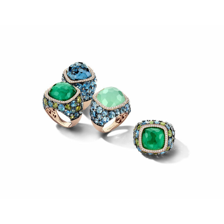 Tirisi Jewelry Doha ring roodgoud met diamant - TR9408EMP - #2 Tirisi Jewelry Doha ring roodgoud met diamant - TR9408EMP - #2