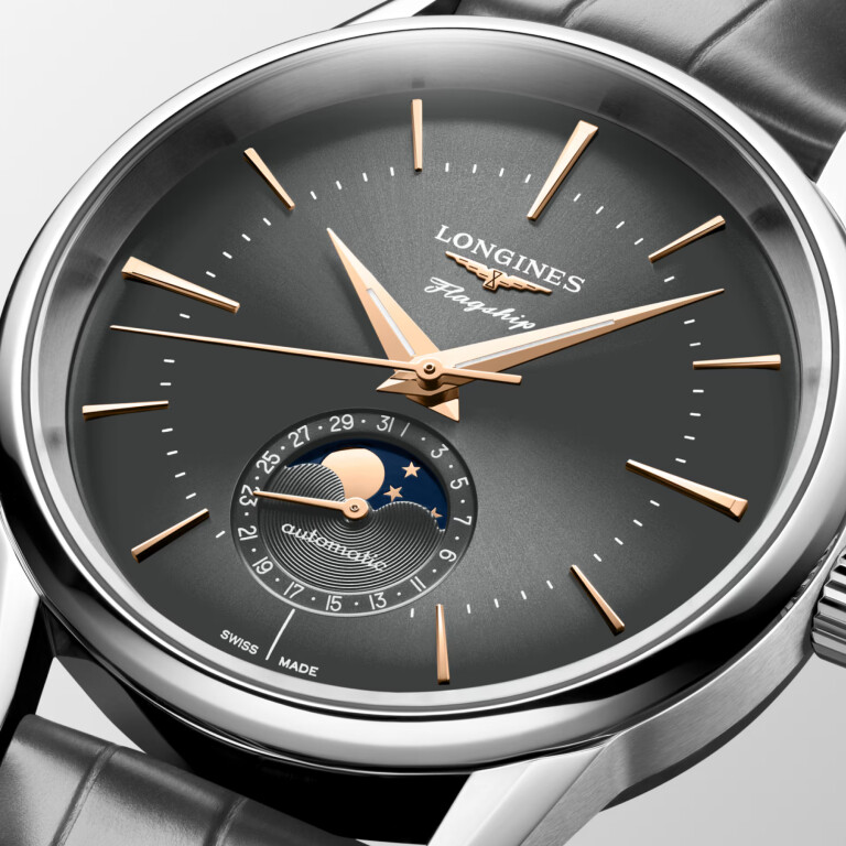 Longines Heritage Classic Moonphase 38mm - L4.815.4.52.2 - #2 Longines Heritage Classic Moonphase 38mm - L4.815.4.52.2 - #2