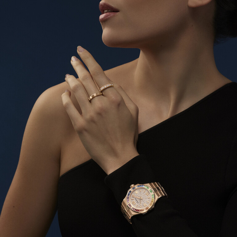 Chopard Ice Cube ring roodgoud met diamant - 829834-5079 - #6 Chopard Ice Cube ring roodgoud met diamant - 829834-5079 - #6