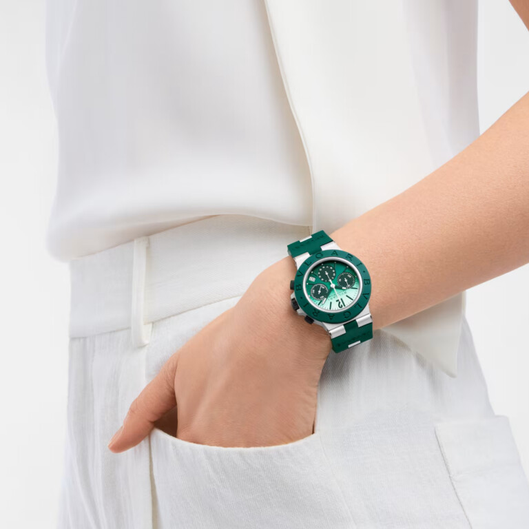 Bvlgari Bvlgari Bvlgari Aluminium Smeraldo 40mm - 104076 - #4 Bvlgari Bvlgari Bvlgari Aluminium Smeraldo 40mm - 104076 - #4