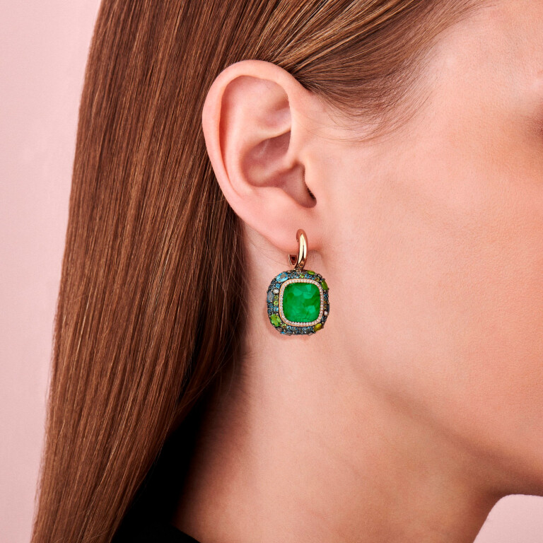 Tirisi Jewelry Doha oorhangers roodgoud met diamant - TE9294EMP - #4 Tirisi Jewelry Doha oorhangers roodgoud met diamant - TE9294EMP - #4