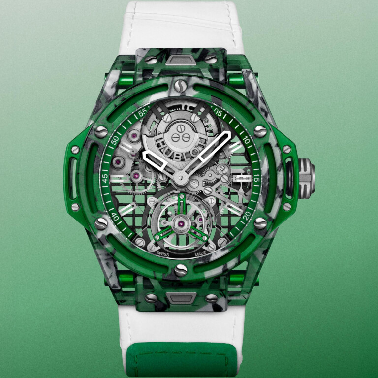 Hublot Big Bang Novak Djokovic Goat Tourbillon Edition Green 44mm - 429.QKG.0120.NR.DJ026 - #3 Hublot Big Bang Novak Djokovic Goat Tourbillon Edition Green 44mm - 429.QKG.0120.NR.DJ026 - #3