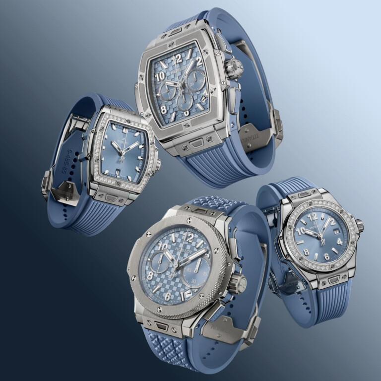 Hublot Spirit of Big Bang Steel Coal Blue Diamonds 32mm - 682.SX.717B.RX.1204 - #6 Hublot Spirit of Big Bang Steel Coal Blue Diamonds 32mm - 682.SX.717B.RX.1204 - #6