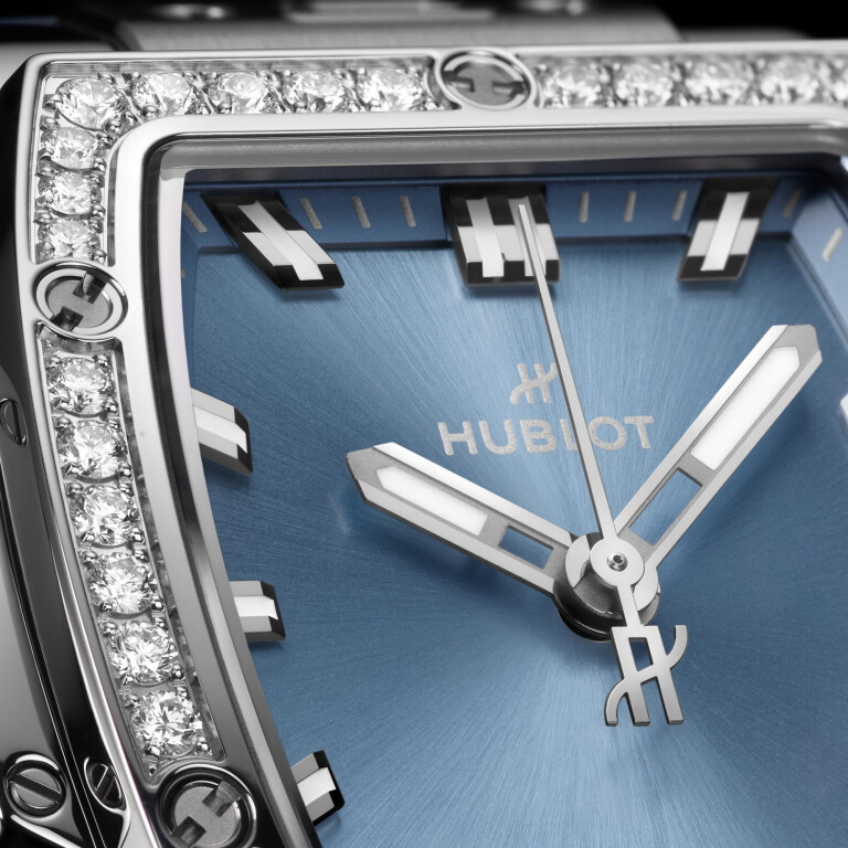 Hublot Spirit of Big Bang Steel Coal Blue Diamonds 32mm - 682.SX.717B.RX.1204 - #2 Hublot Spirit of Big Bang Steel Coal Blue Diamonds 32mm - 682.SX.717B.RX.1204 - #2