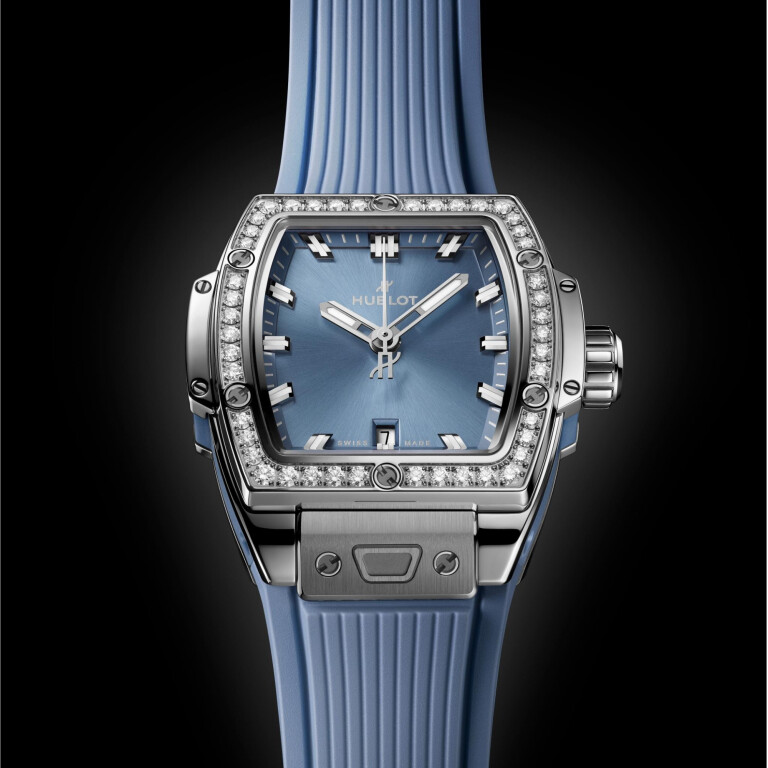 Hublot Spirit of Big Bang Steel Coal Blue Diamonds 32mm - 682.SX.717B.RX.1204 - #3 Hublot Spirit of Big Bang Steel Coal Blue Diamonds 32mm - 682.SX.717B.RX.1204 - #3