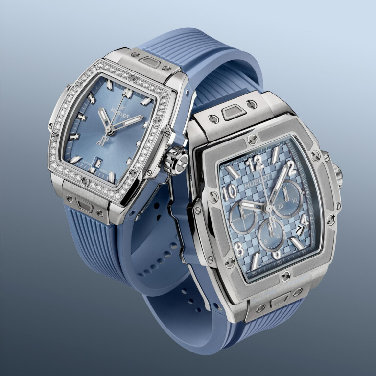 Hublot Spirit of Big Bang Steel Coal Blue Diamonds 32mm - 682.SX.717B.RX.1204 - #4 Hublot Spirit of Big Bang Steel Coal Blue Diamonds 32mm - 682.SX.717B.RX.1204 - #4