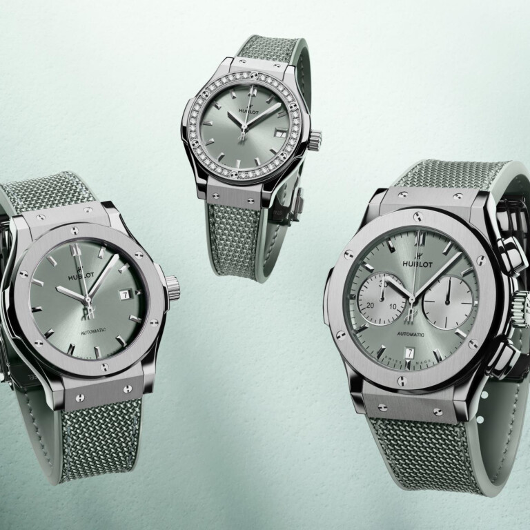 Hublot Classic Fusion Chronograph Titanium Sage Green 45mm - 521.NX.891G.NR - #4 Hublot Classic Fusion Chronograph Titanium Sage Green 45mm - 521.NX.891G.NR - #4