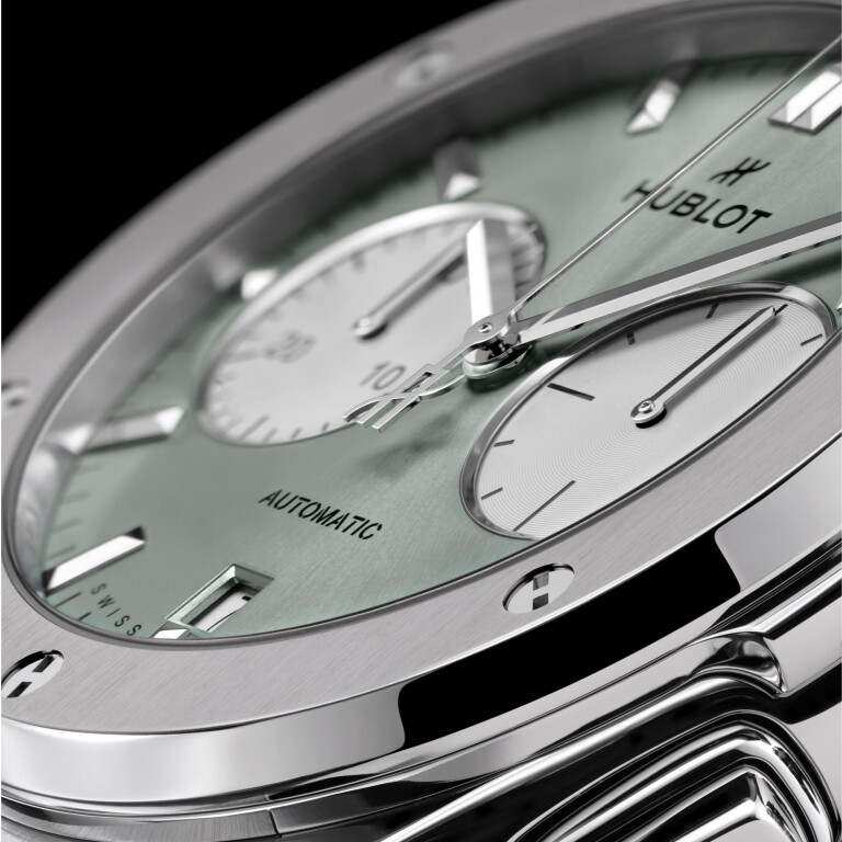 Hublot Classic Fusion Chronograph Titanium Sage Green 45mm - 521.NX.891G.NR - #2 Hublot Classic Fusion Chronograph Titanium Sage Green 45mm - 521.NX.891G.NR - #2