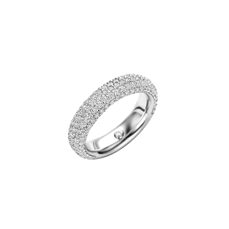 witgoud ring met diamant Schaap en Citroen Diamonds - #1 witgoud ring met diamant Schaap en Citroen Diamonds - #1