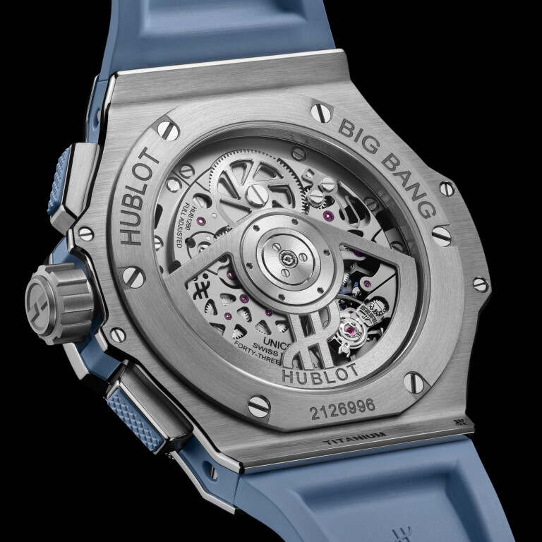 Hublot Big Bang Chronograph Original Unico Titanium Coal Blue 43mm - 431.NX.717B.RX - #4 Hublot Big Bang Chronograph Original Unico Titanium Coal Blue 43mm - 431.NX.717B.RX - #4