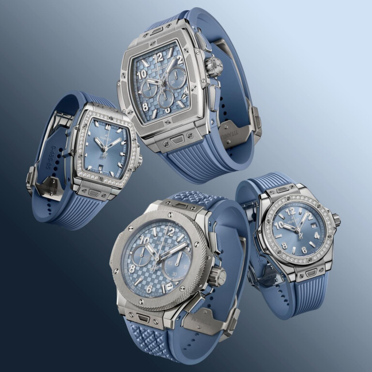 Hublot Big Bang Chronograph Original Unico Titanium Coal Blue 43mm - 431.NX.717B.RX - #5 Hublot Big Bang Chronograph Original Unico Titanium Coal Blue 43mm - 431.NX.717B.RX - #5