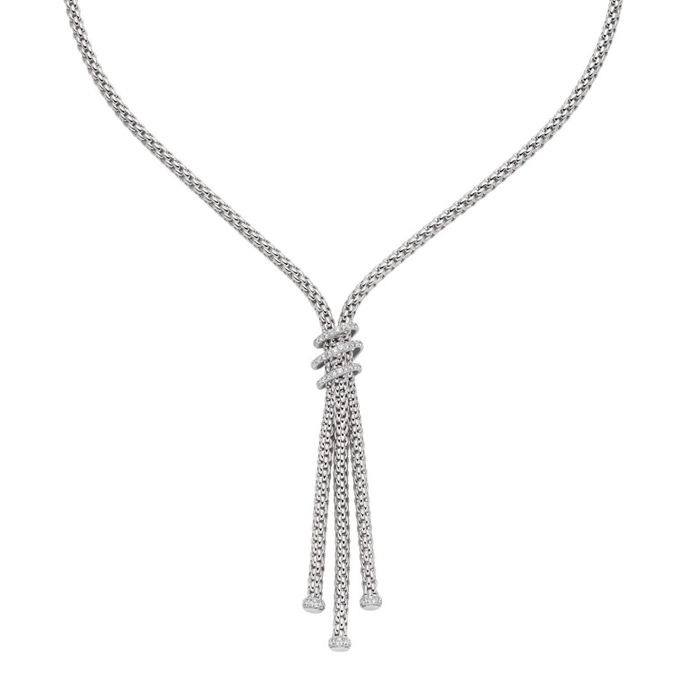 Fope Prima Aura flexibel collier witgoud met diamant - 75108CX_PB_B_BBX_045 - #1 Fope Prima Aura flexibel collier witgoud met diamant - 75108CX_PB_B_BBX_045 - #1