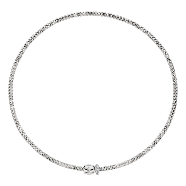 Fope Prima collier witgoud met diamant - 07F08CX_PB_B_BBX_042 - #1 Fope Prima collier witgoud met diamant - 07F08CX_PB_B_BBX_042 - #1