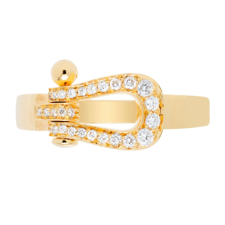 Fred Force 10 ring geelgoud met diamant - 4B0378-056 - #2 Fred Force 10 ring geelgoud met diamant - 4B0378-056 - #2