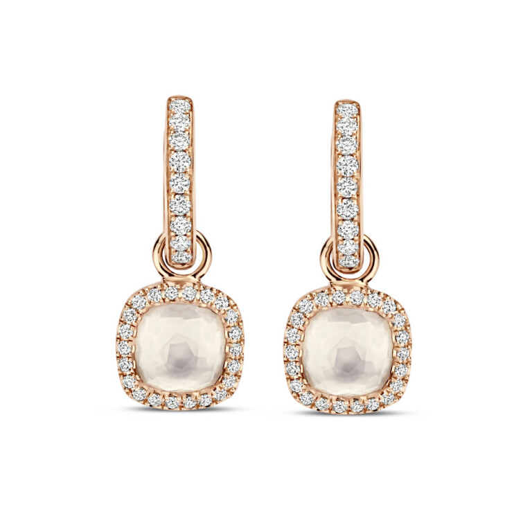 Milano Sweeties oorhangers - Tirisi Jewelry - TE9330WQP Milano Sweeties oorhangers - Tirisi Jewelry - TE9330WQP