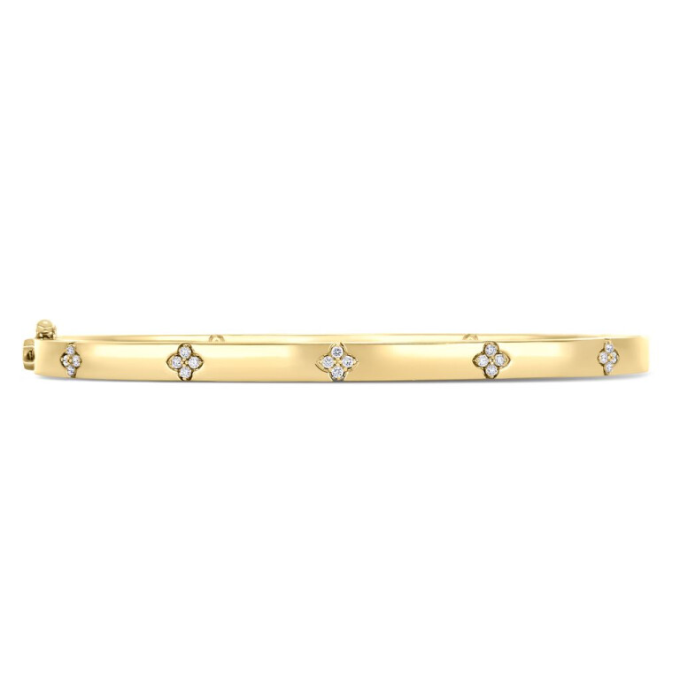 Roberto Coin Love in Verona armband geelgoud met diamant - ADR777BA3820 - #2 Roberto Coin Love in Verona armband geelgoud met diamant - ADR777BA3820 - #2