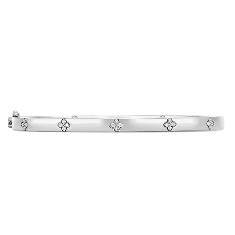 Roberto Coin Love in Verona armband witgoud met diamant - ADR777BA3820 - #2 Roberto Coin Love in Verona armband witgoud met diamant - ADR777BA3820 - #2