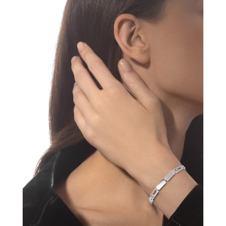 Messika Imperial Move schakel armband witgoud met diamant - 13911-WG - #3 Messika Imperial Move schakel armband witgoud met diamant - 13911-WG - #3