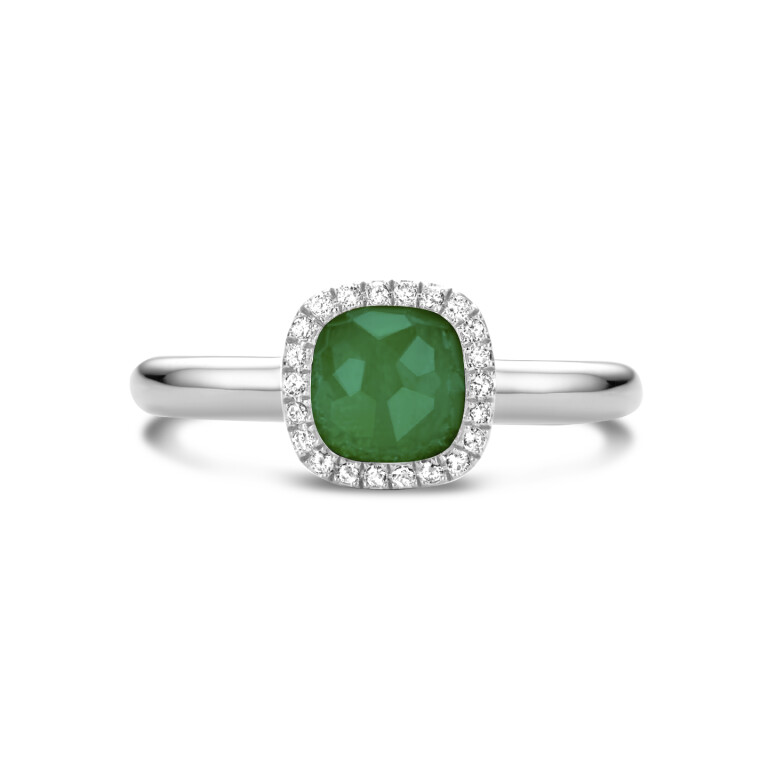 Tirisi Jewelry Milano Sweeties entourage ring witgoud met diamant - TR9624EMW - #3 Tirisi Jewelry Milano Sweeties entourage ring witgoud met diamant - TR9624EMW - #3