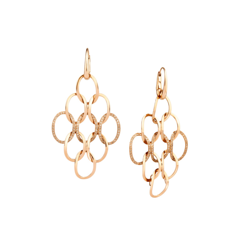 Brera oorhangers - Pomellato - POC0060 O7000 DBR00 Brera oorhangers - Pomellato - POC0060 O7000 DBR00