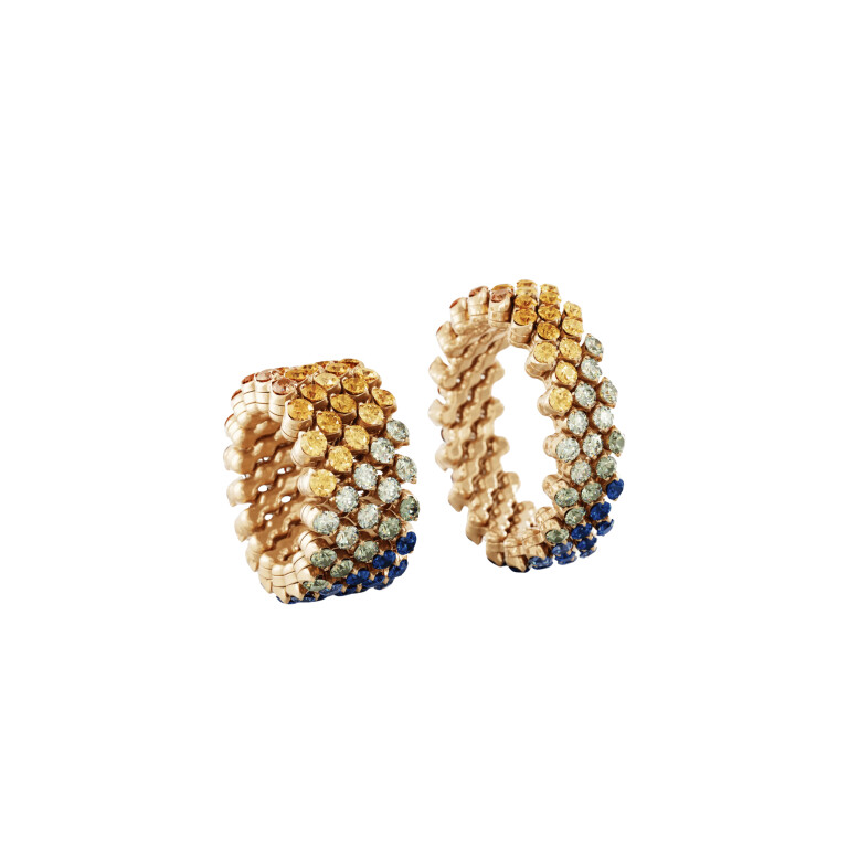 Serafino Consoli Brevetto Classic flexibele ring roodgoud - RMS5F4RG RAINBOW - #2 Serafino Consoli Brevetto Classic flexibele ring roodgoud - RMS5F4RG RAINBOW - #2